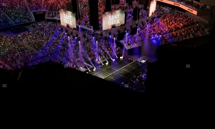 Chase Center - Section Modelo Cantina 3 Seat View