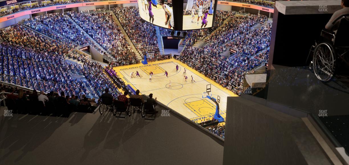 Chase Center - Section Modelo Cantina 3 Seat View