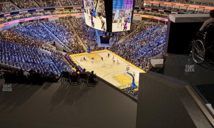 Chase Center - Section Modelo Cantina 3 Seat View