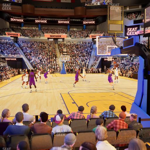 Chase Center - Section Riser 10 Seat View