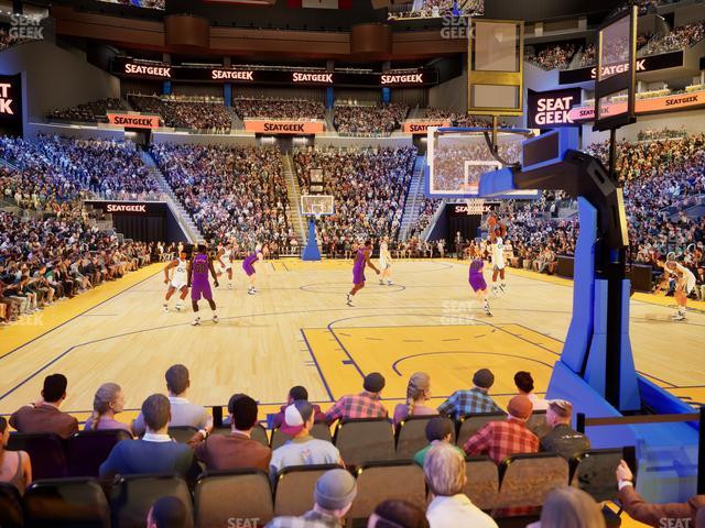 Chase Center - Section Riser 10 Seat View