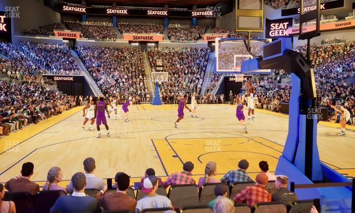 Chase Center - Section Riser 10 Seat View