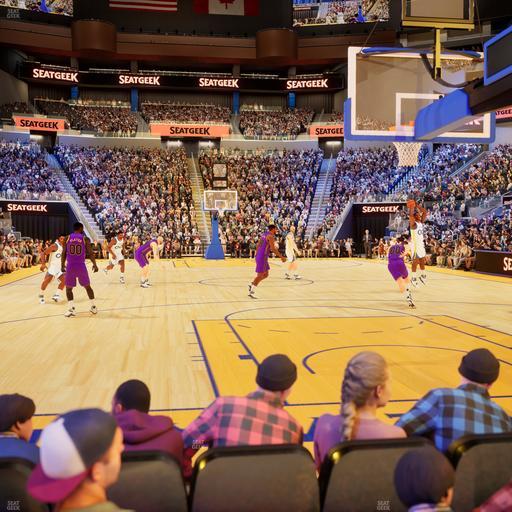 Chase Center - Section Riser 10 Seat View