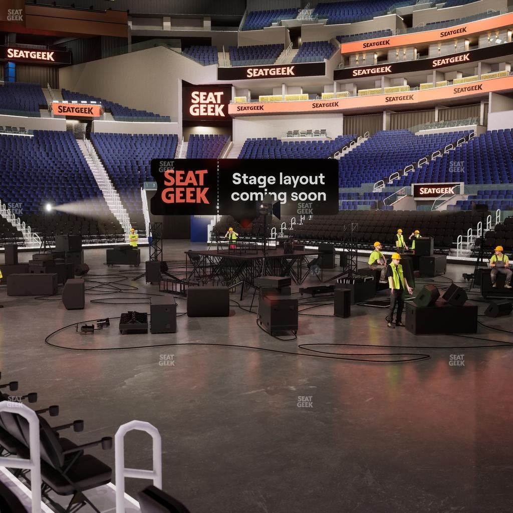 Chase Center - Section Riser 14 Seat View