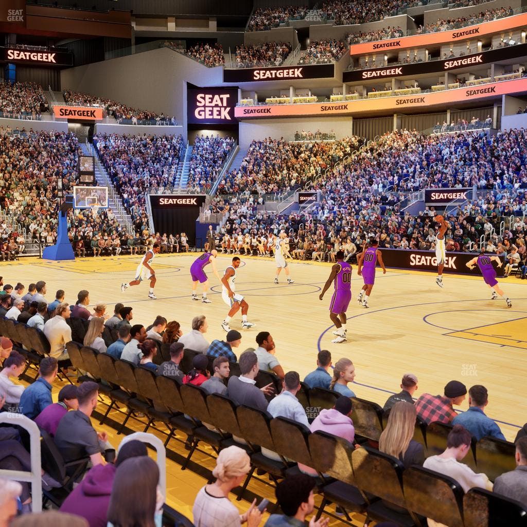 Chase Center - Section Riser 14 Seat View