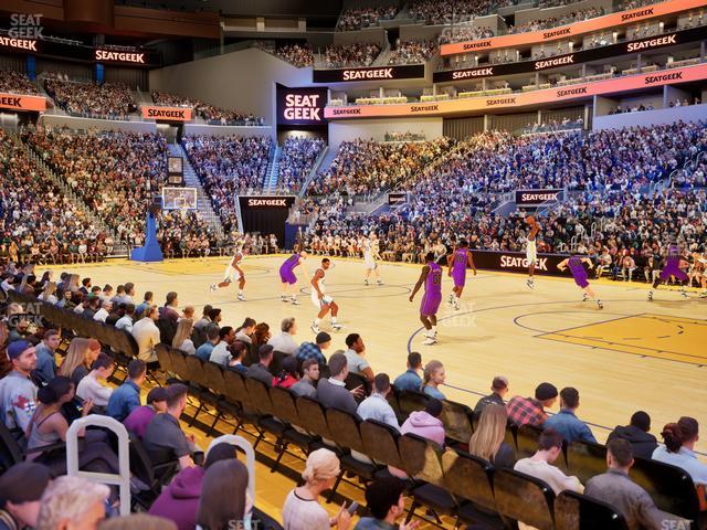 Chase Center - Section Riser 14 Seat View