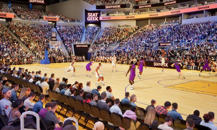 Chase Center - Section Riser 14 Seat View