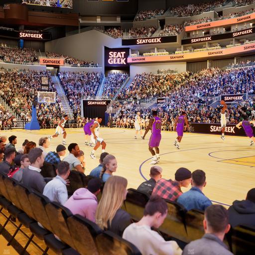 Chase Center - Section Riser 14 Seat View