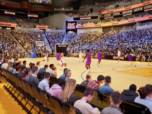 Chase Center - Section Riser 14 Seat View