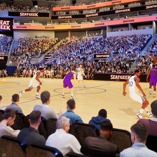 Chase Center - Section Riser 15 Seat View