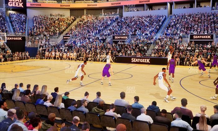 Chase Center - Section Riser 15 Seat View