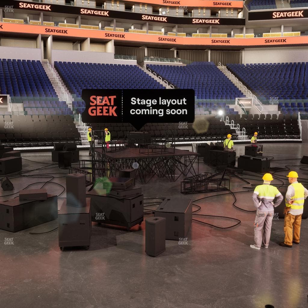 Chase Center - Section Riser 16 Seat View