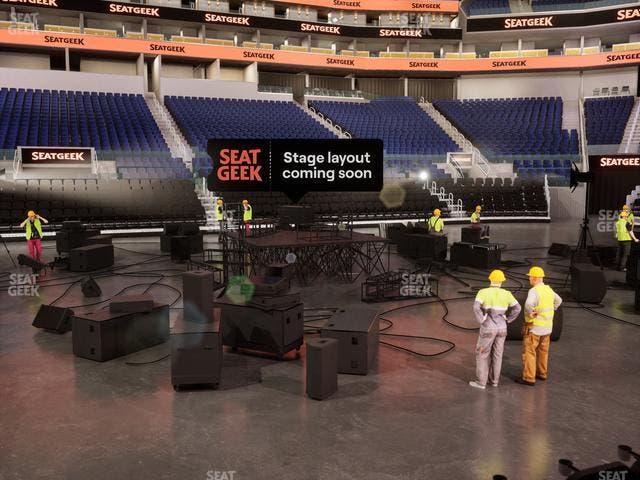 Chase Center - Section Riser 16 Seat View