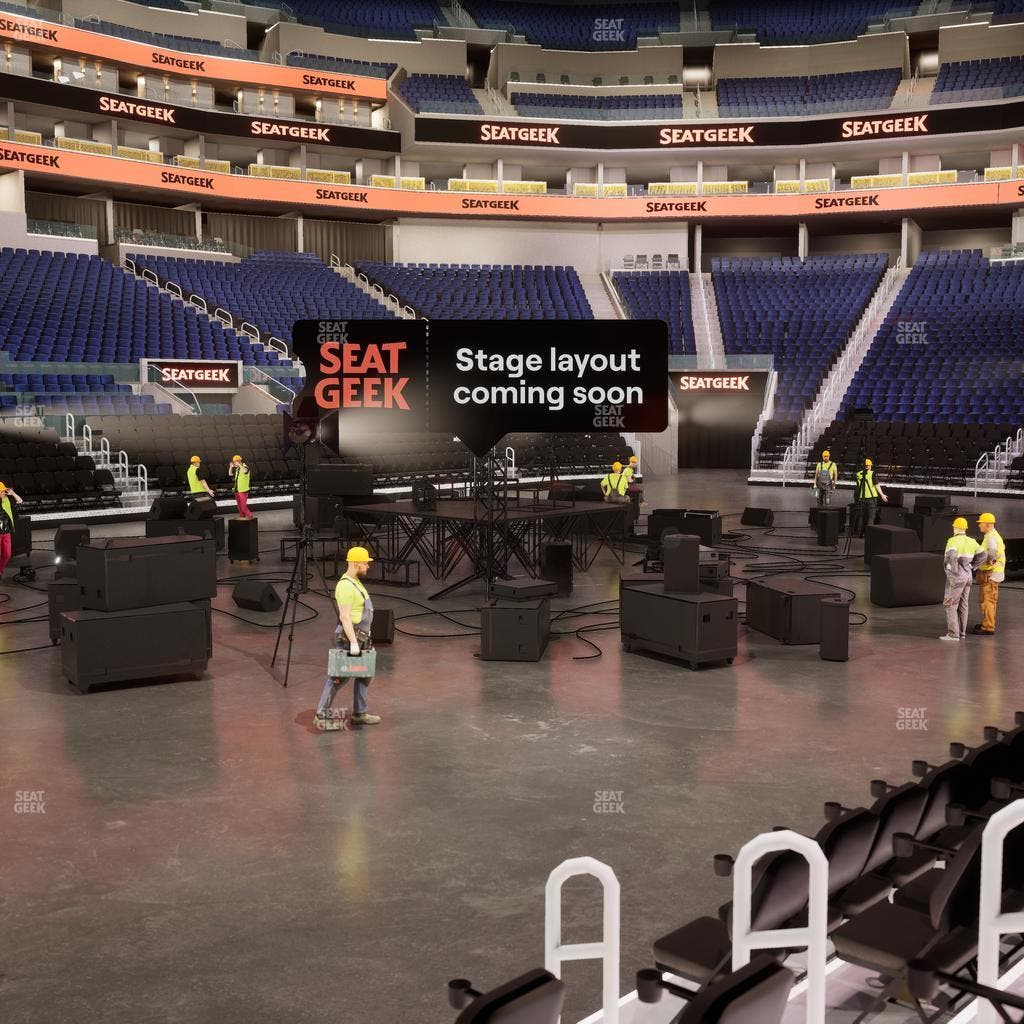 Chase Center - Section Riser 17 Seat View