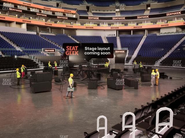 Chase Center - Section Riser 17 Seat View