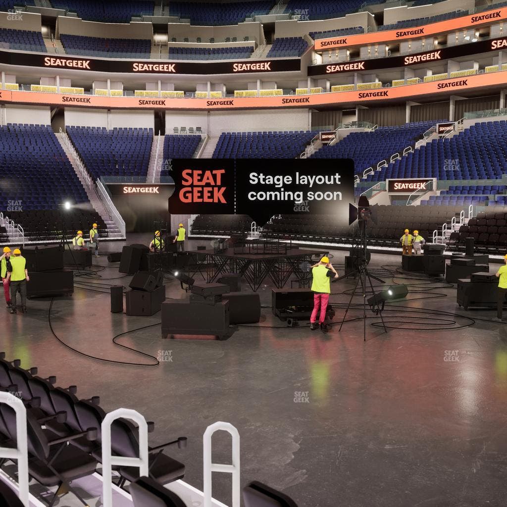 Chase Center - Section Riser 2 Seat View
