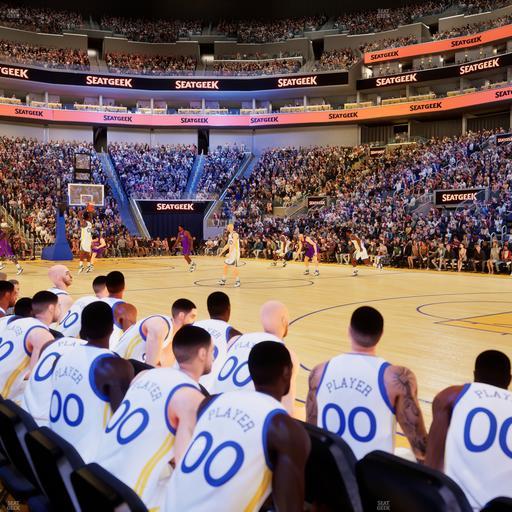 Chase Center - Section Riser 2 Seat View