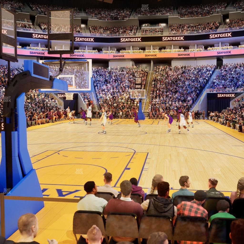 Chase Center - Section Riser 21 Seat View