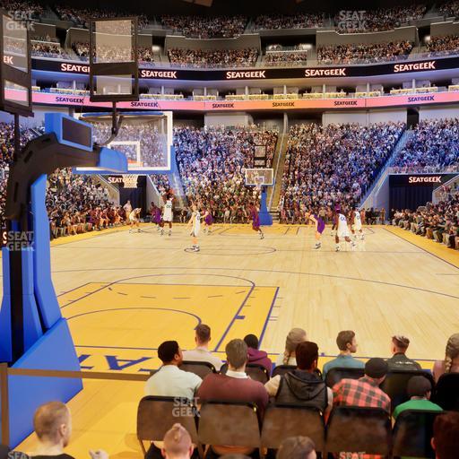 Chase Center - Section Riser 21 Seat View