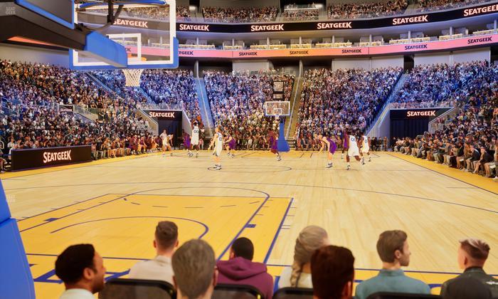 Chase Center - Section Riser 21 Seat View