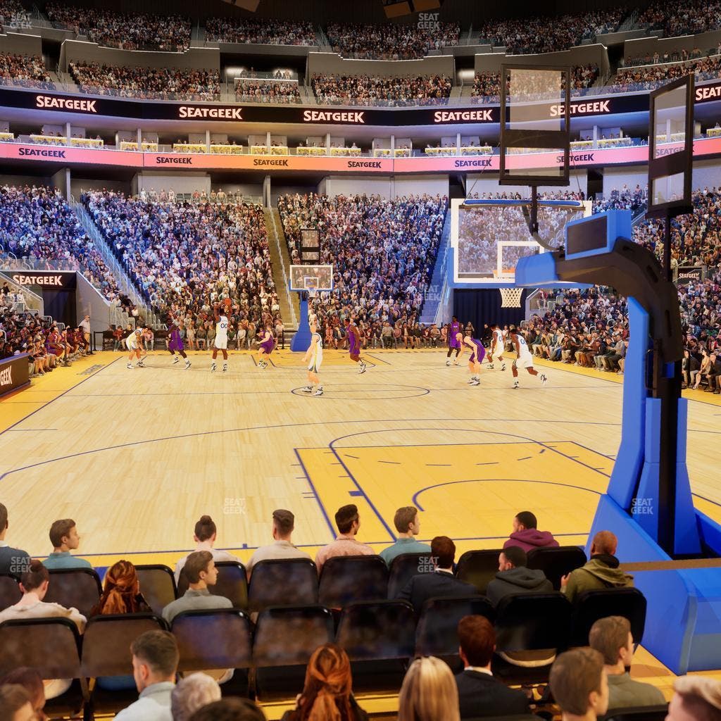 Chase Center - Section Riser 22 Seat View
