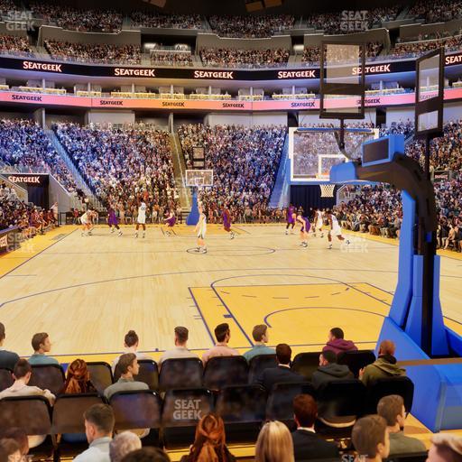 Chase Center - Section Riser 22 Seat View