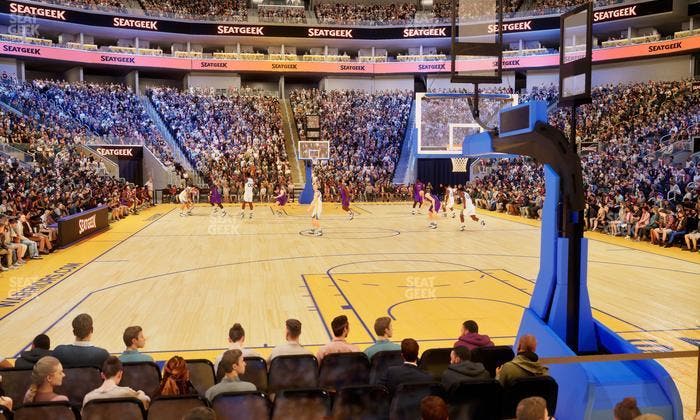 Chase Center - Section Riser 22 Seat View