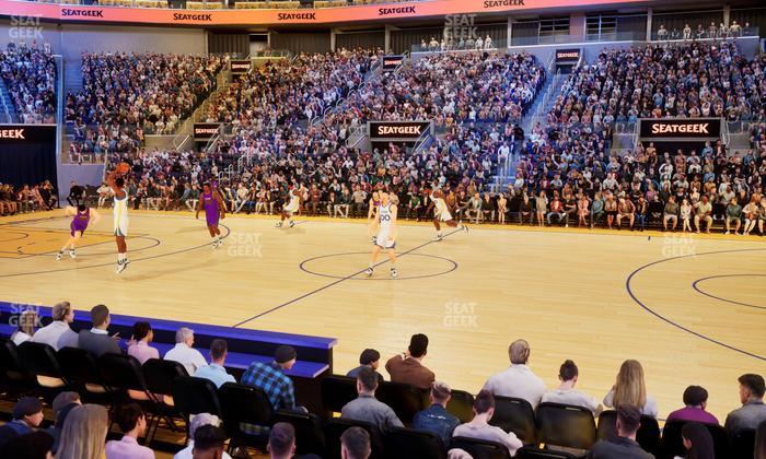 Chase Center - Section Riser 3 Seat View