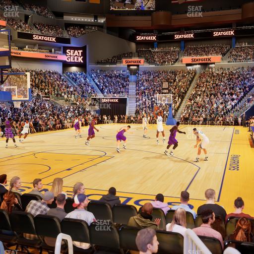 Chase Center - Section Riser 8 Seat View