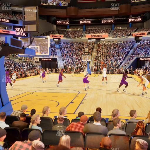 Chase Center - Section Riser 9 Seat View