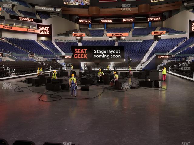 Chase Center - Section Riser 9 Seat View
