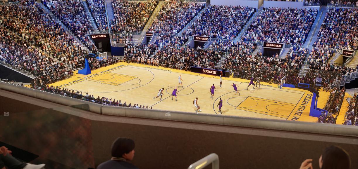 Chase Center - Section Suite 32 Seat View