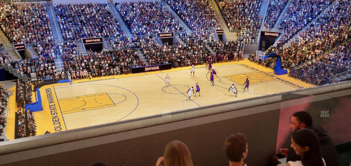 Chase Center - Section Suite 40 Seat View