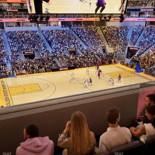 Chase Center - Section Suite 40 Seat View