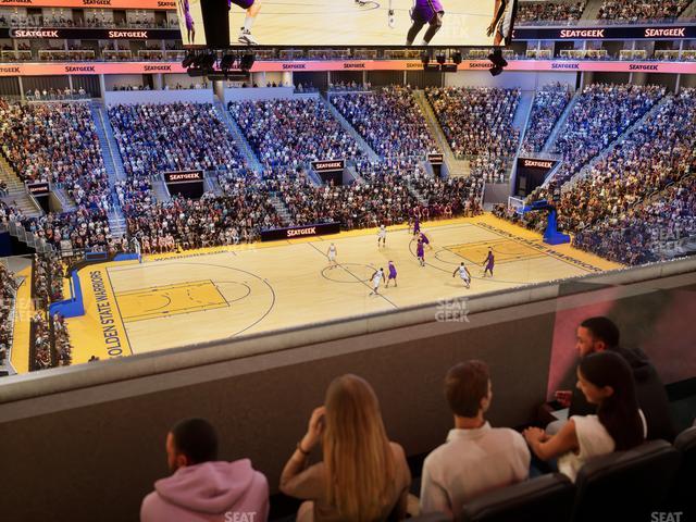 Chase Center - Section Suite 40 Seat View