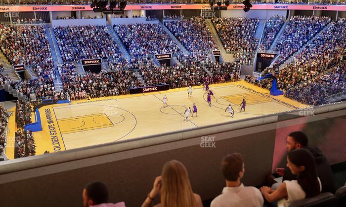 Chase Center - Section Suite 40 Seat View