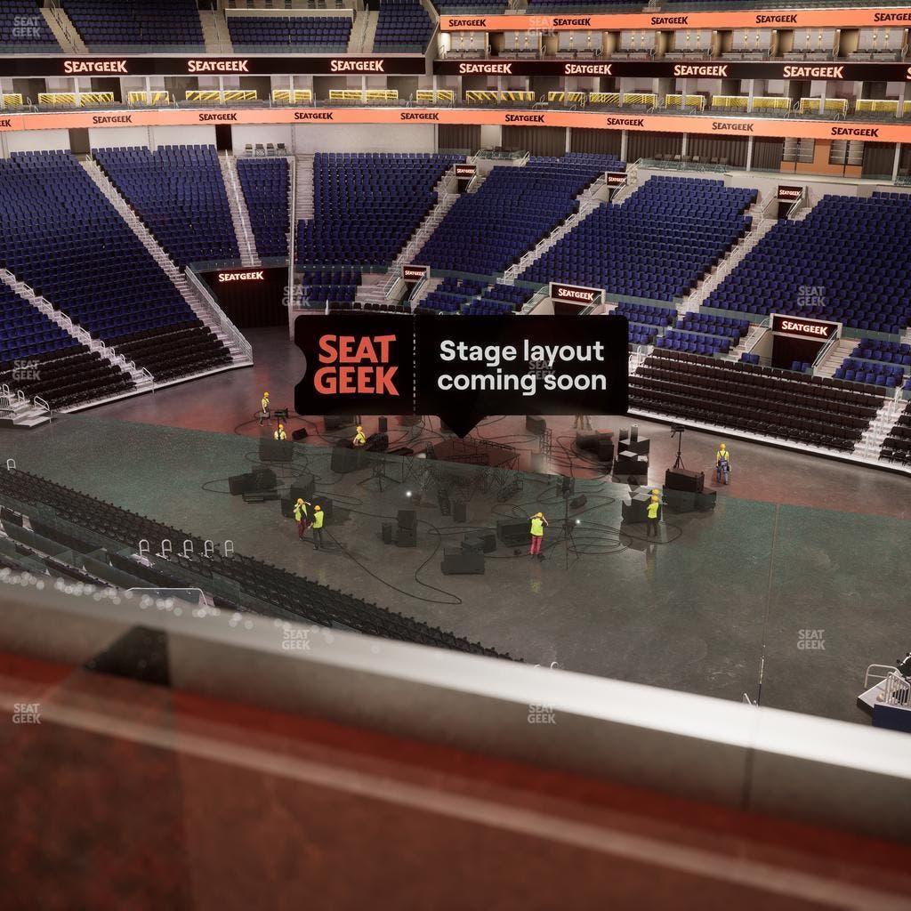 Chase Center - Section Theater Box 1 Seat View