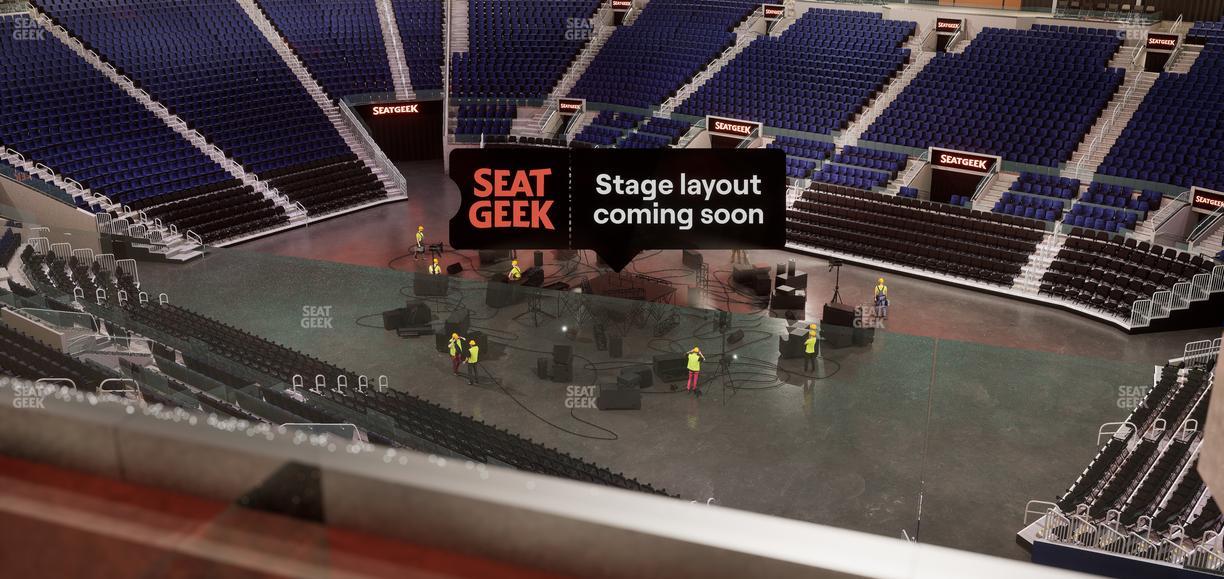 Chase Center - Section Theater Box 1 Seat View