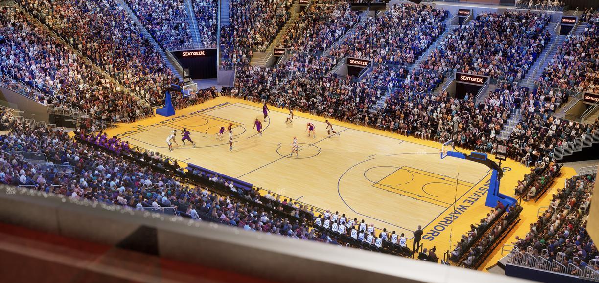 Chase Center - Section Theater Box 1 Seat View