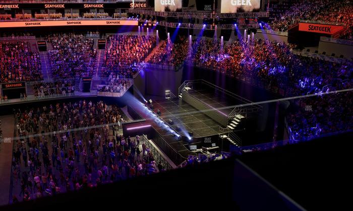 Chase Center - Section Theater Box 10 Seat View