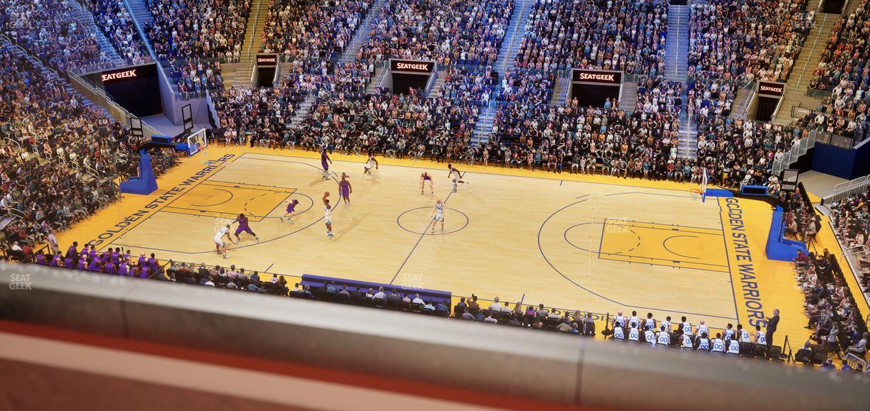 Chase Center - Section Theater Box 10 Seat View