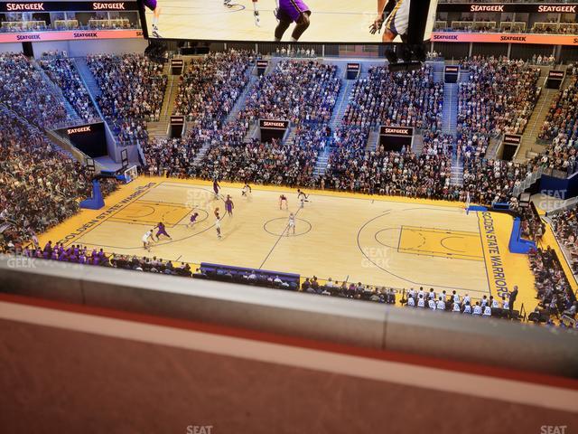 Chase Center - Section Theater Box 10 Seat View