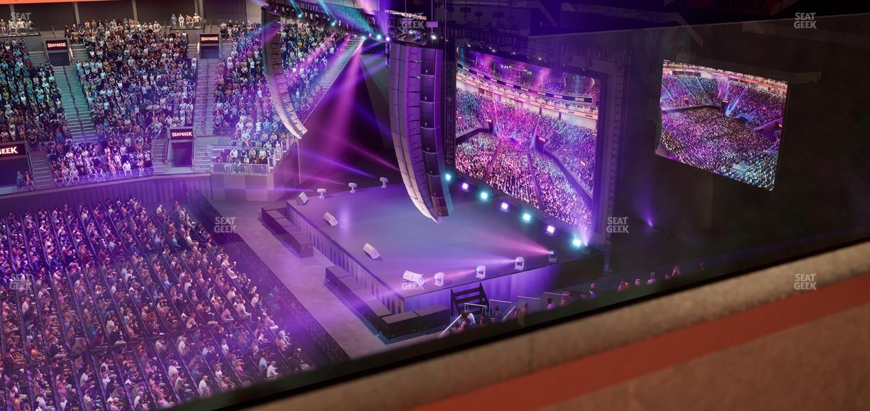 Chase Center - Section Theater Box 11 Seat View