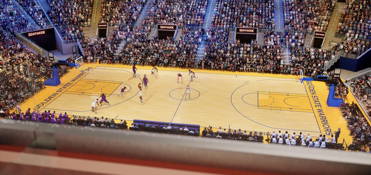 Chase Center - Section Theater Box 11 Seat View