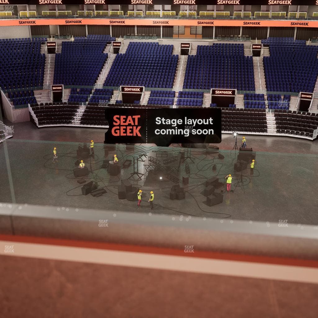 Chase Center - Section Theater Box 12 Seat View