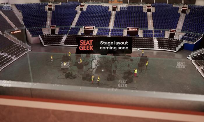 Chase Center - Section Theater Box 12 Seat View