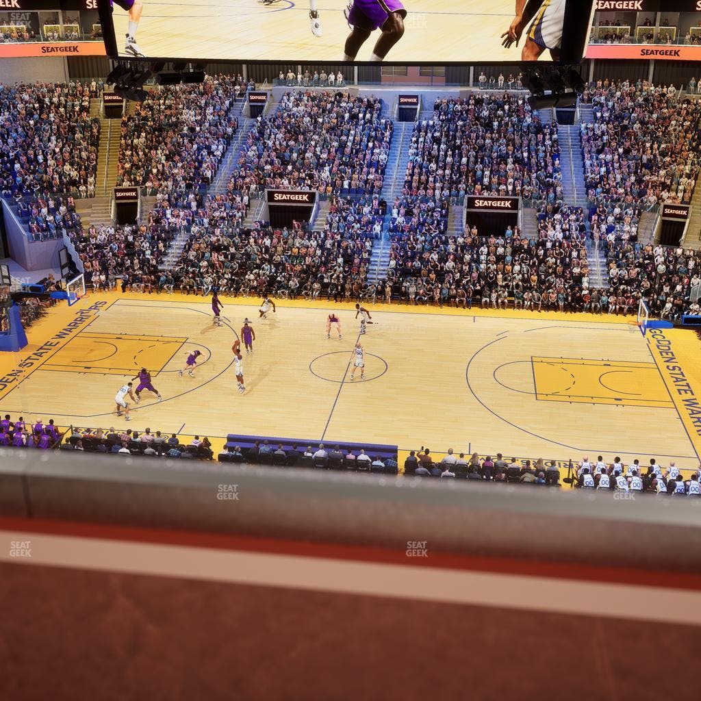 Chase Center - Section Theater Box 12 Seat View