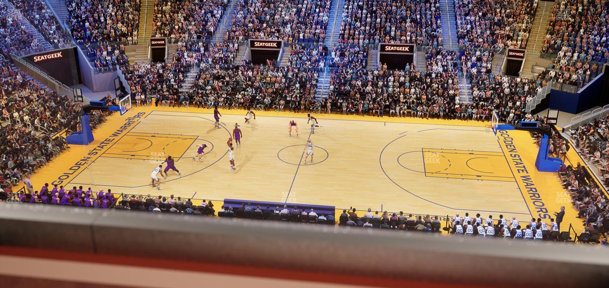 Chase Center - Section Theater Box 12 Seat View