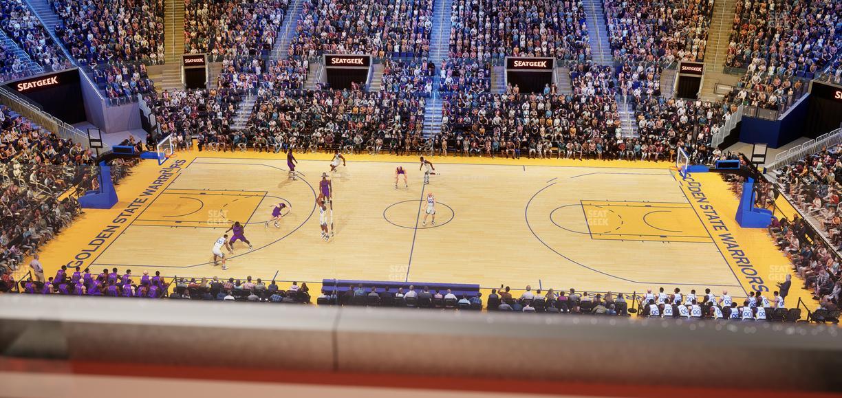 Chase Center - Section Theater Box 13 Seat View