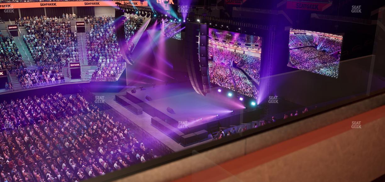 Chase Center - Section Theater Box 14 Seat View